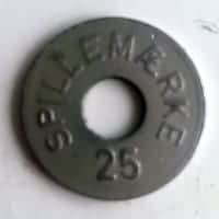 K.P. Spillemærke (hul), Spillemærke 25 (1)