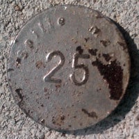Kan ikke omveksles, Spille Mønt 25 (1)