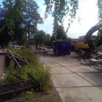 Nedrivning af Damhus Tivoli d. 23 Juni 2016 (15)