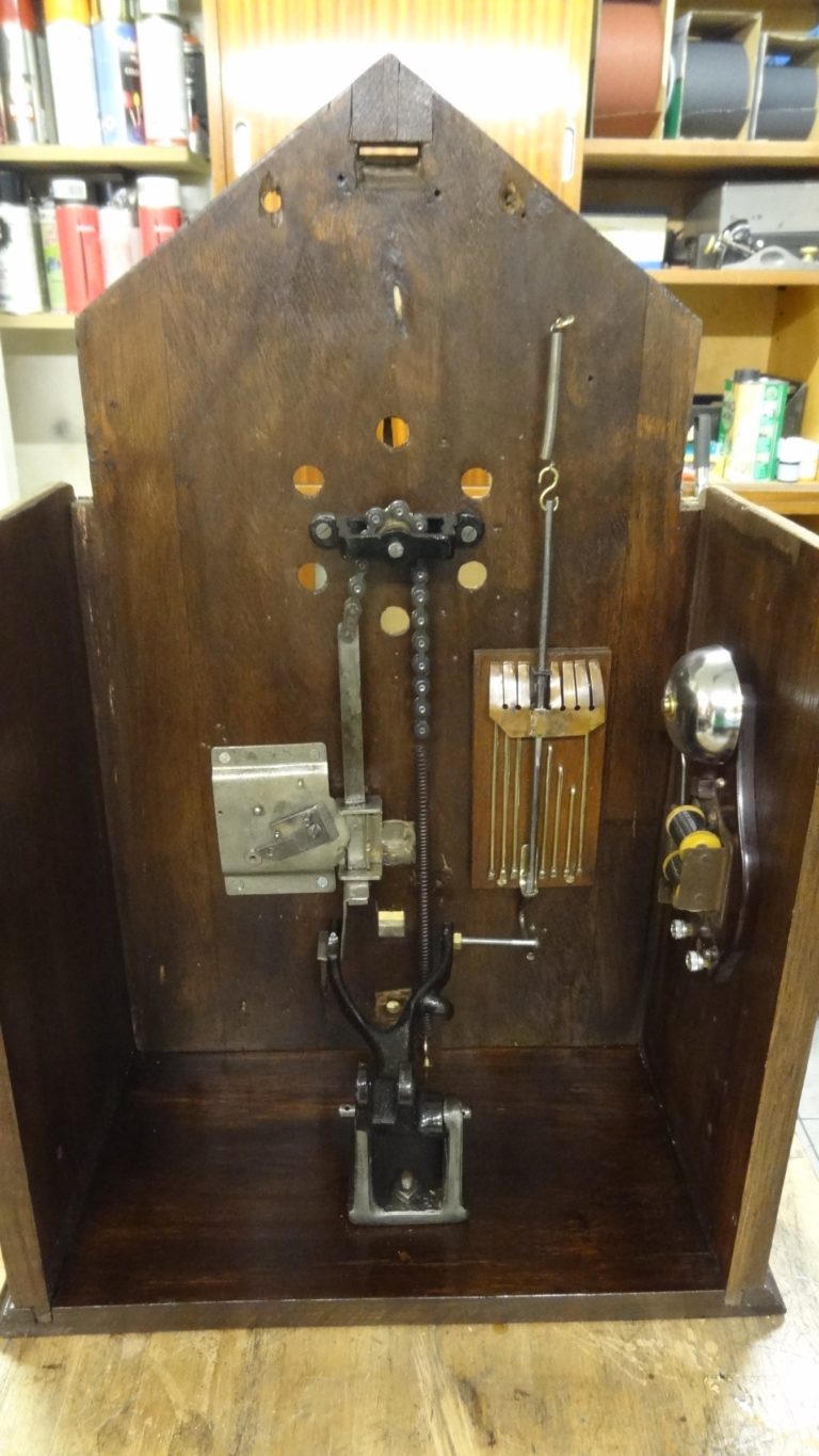 Mekaniske elementer i Thor kraftprøven – Restaurering af automater